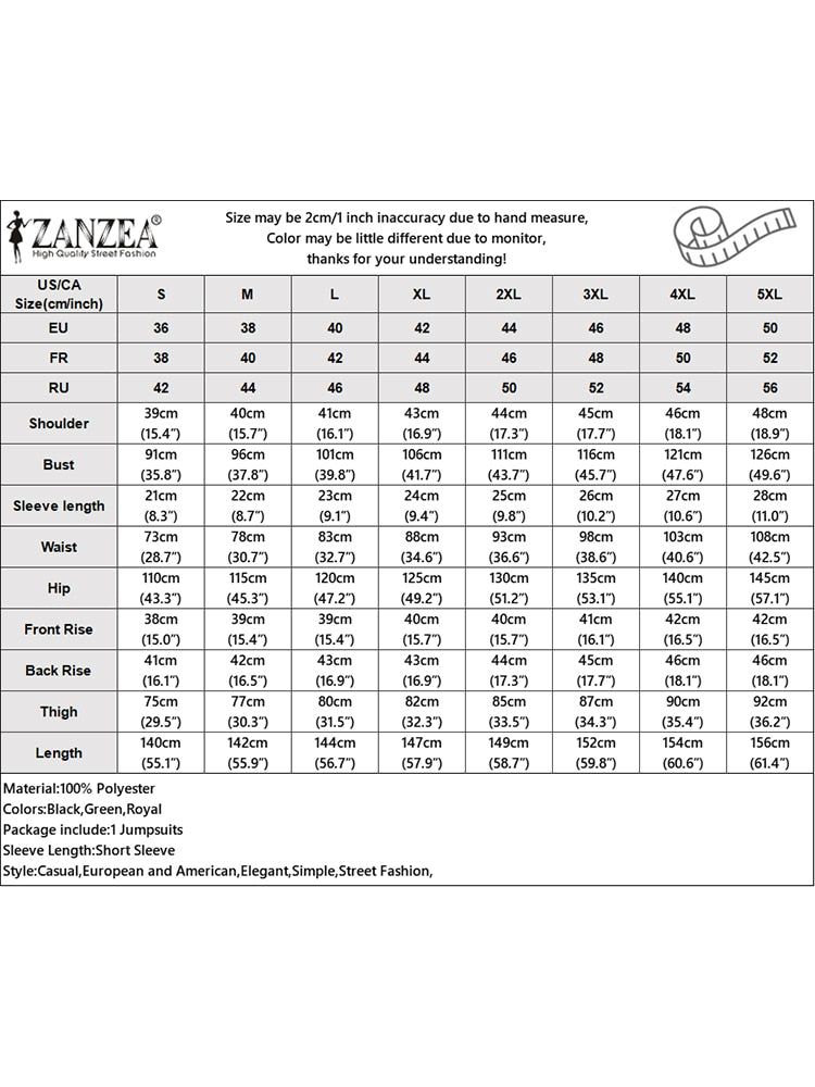 Summer Holiday Overalls Casual Elegant Playsuit Women Short Sleeve Long Rompers Commuting Wide Leg Pants Jumpsuits