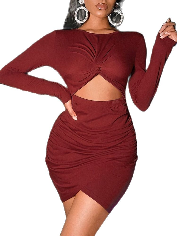 Women's Dress New Explosive Bag Hip Skirt Crop Female Skirt