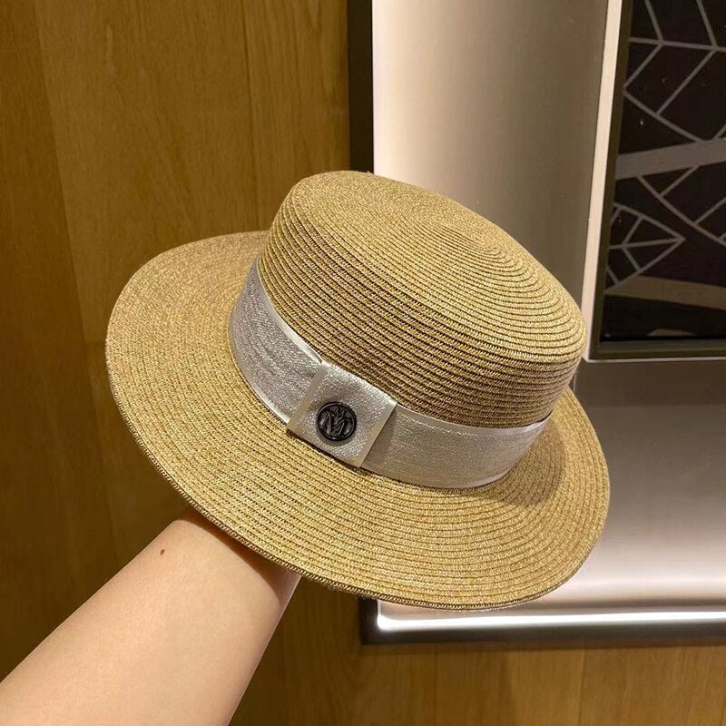 hats for women beach Golf cap Luxury trucker straw hat sunhat summer new Visor panama Fashion elegant Women's hats designer