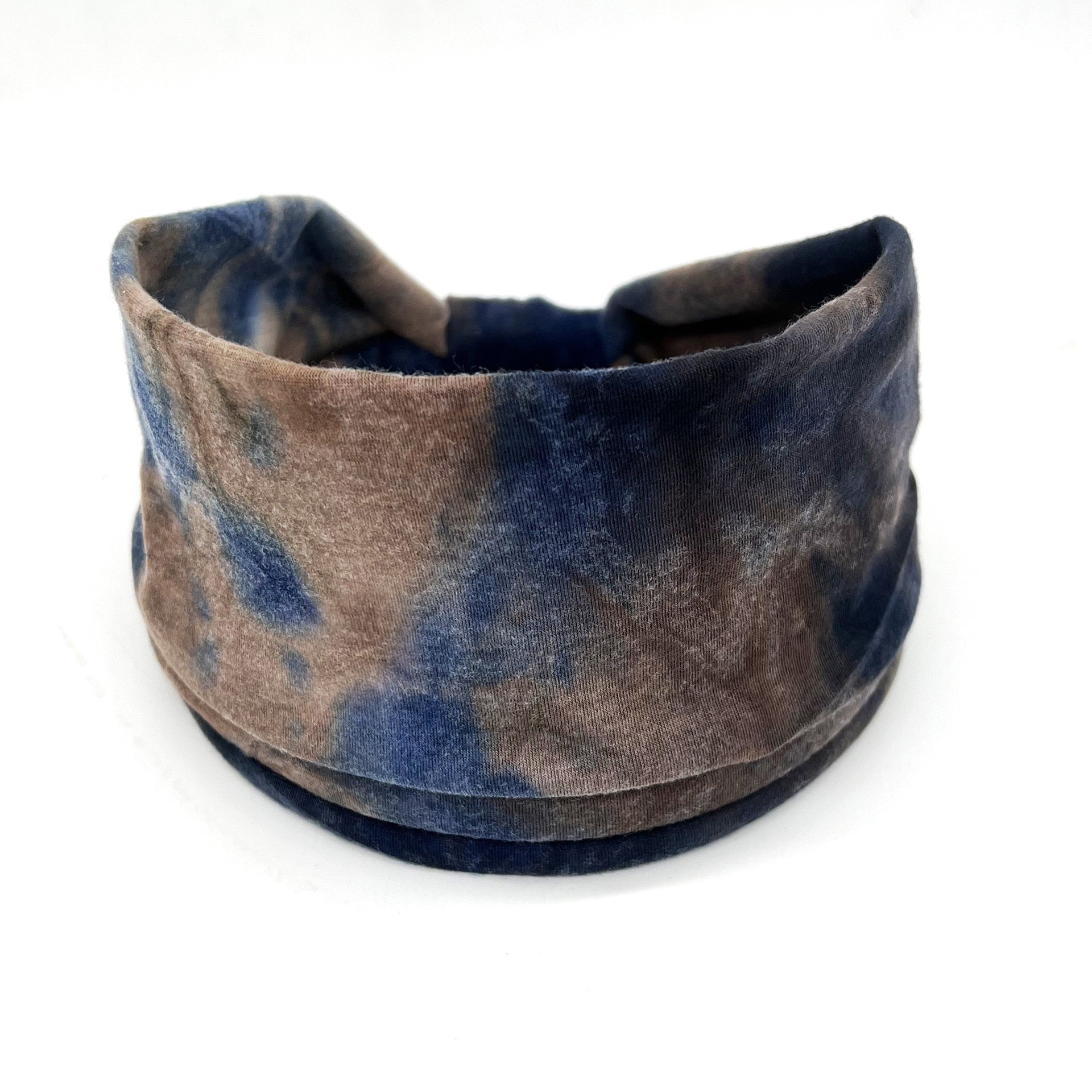 New Tie Dye Turban Sport Hair Sweatband for Women Men Colourful Knot Stretchy Wide Headbands Yoga Bandana Hairbands Bandages 17