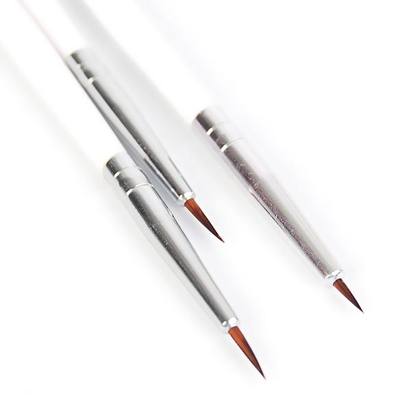 3Pcs French Stripe Nail Art Liner Brush Set 3D Tips Line Stripes DIY Drawing Pen UV Gel Brushes Painting Pen Manicure Tools 3296